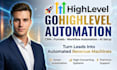 setup gohighlevel workflow automation, ghl CRM email setup