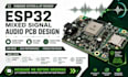 design mixed signal audio pcb esp32 audio codecs sd card clock synchronization