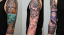 draw stunning tattoo sleeve design for you