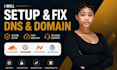 connect domain fix dns setup cloudflare SSL redirect and subdomain