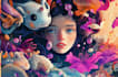 create a beautiful digital illustration