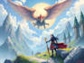 make illustration in fantasy and medieval style