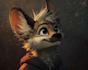 draw professional furry character design and fursona reference sheet