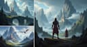 create illustrations and environments for your project