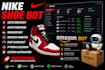 develop nike shoe bot, nike snkrs bot, amazon bot, auto purchase bot, checkout