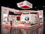 design custom trade show booth 3d exhibition stand and modern kiosk