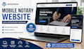 design a professional wordpress mobile notary website with appointment booking