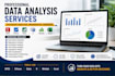 do data analysis using spss, eviews, stata, r and excel