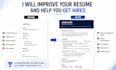 professionally improve your resume and CV