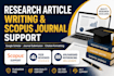 write and format research articles for scopus journals