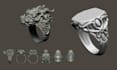 create high quality stl files for 3d coin and ring printing