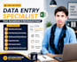 do fast excel data entry, web research, sorting in 2 hours