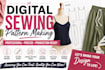 make digital clothing sewing patterns, pattern grading for any dress garments
