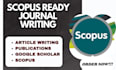 do scopus writing and publication of articles