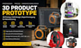 3d product prototype 3d printing cad design rapid prototyping for manufacturing