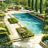 do landscape design, garden design, backyard, pool and terrace