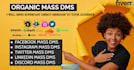 send facebook mass dm, instagram dms, tiktok direct message telegram bulk
