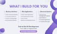 do custom website development, frontend backend developer, full stack developer