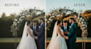 create a cinematic wedding video highlight