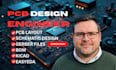 do pcb design, esp32 pcb design, rf pcb design and circuit schematic design