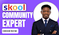 setup skool online community setup online course setup skool community manager