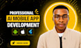 do ai mobile app development, saas app, ios app, android app, flutter developer