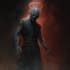 create dark art, metal, gothic illustration