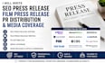 write seo press release film press release pr distribution and media coverage