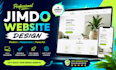 design or redesign a professional jimdo website as an expert