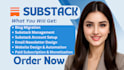 substack setup substack promotion substack newsletter improve beehiiv newsletter