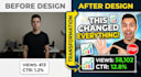 create high CTR youtube thumbnails