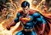 create epic superhero comic art illustration