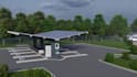 create professional 3d solar panel and battery storage system animation