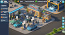 develop a tycoon simulator game like idle gas station, food business