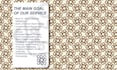 design seamless repeat monogram pattern design