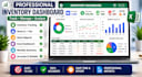 create an inventory tracker, stock control report and excel dashboard