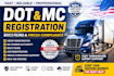 register dot mc number, boc3 filing and fmcsa compliance