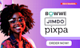 design a professional pixpa, jimdo, bowwe website for your business
