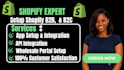 build shopify wholesale, b2b ,b2c ecommerce store with custom pricing