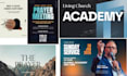 create professional church graphics and event flyers