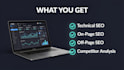do a complete SEO audit with technical onpage and offpage analysis