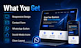 create responsive landing page
