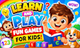 create colorful kids youtube thumbnail design