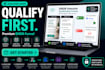 setup emdr intensive landing page and qualification call funnel