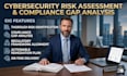 conduct cybersecurity risk assessment and compliance gap analysis