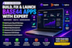 build base44 app, base 44 expert, base44 bug fix, base44 web app, replit ai