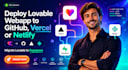 deploy lovable webapp to github, vercel or netlify, migrate lovable to supabase
