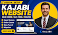 design kajabi website online course sales funnel migration