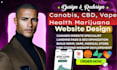 design replit cbd, cannabis website marijuana website hemp, vape store on replit