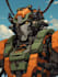 amazing character mecha robot illustration